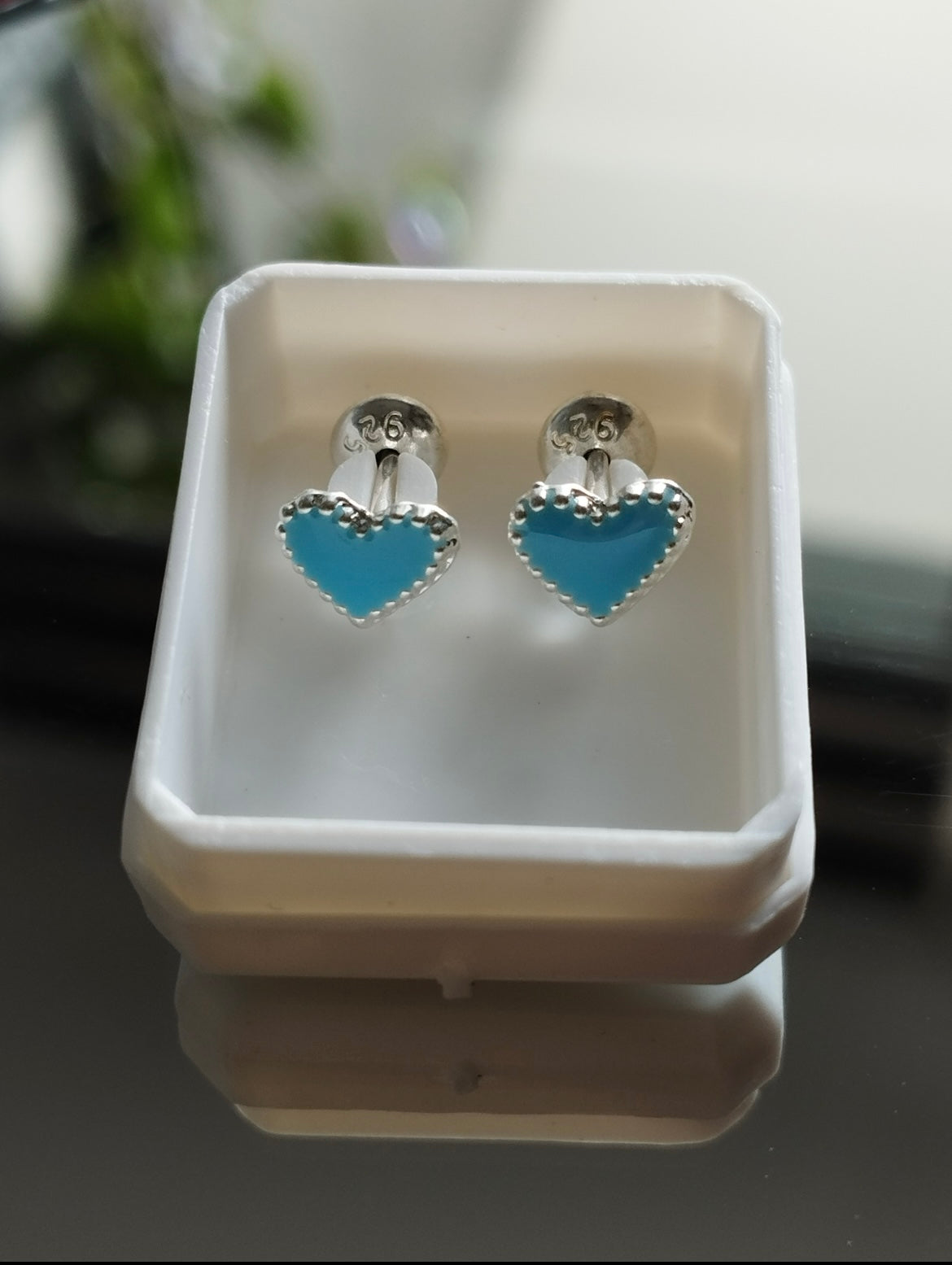 Abridores corazón turquesa